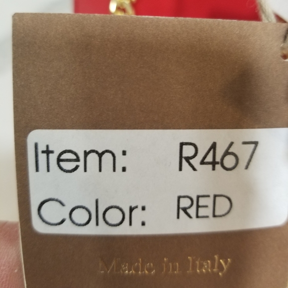 NWT 🇮🇹 Pratesi Firenze Handcrafted Italian Red Leather Crossbody Bag 🔥 - Picture 9 of 15